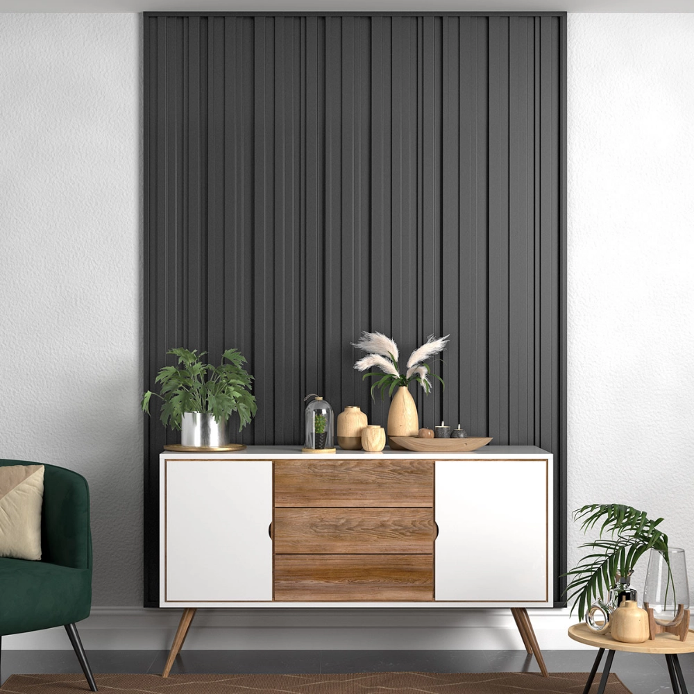 Parement Métallique 3D aléatoire