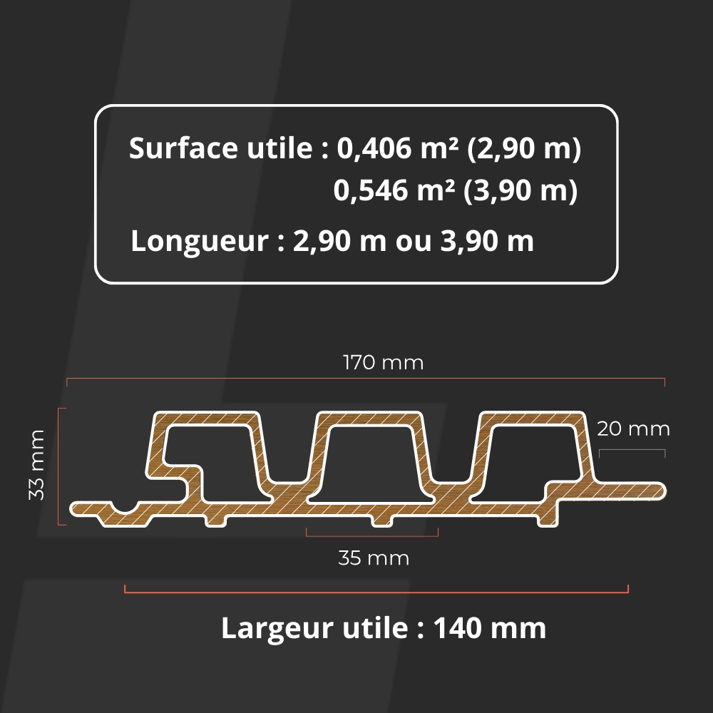 Bardage composite WEO 35 – Image 3