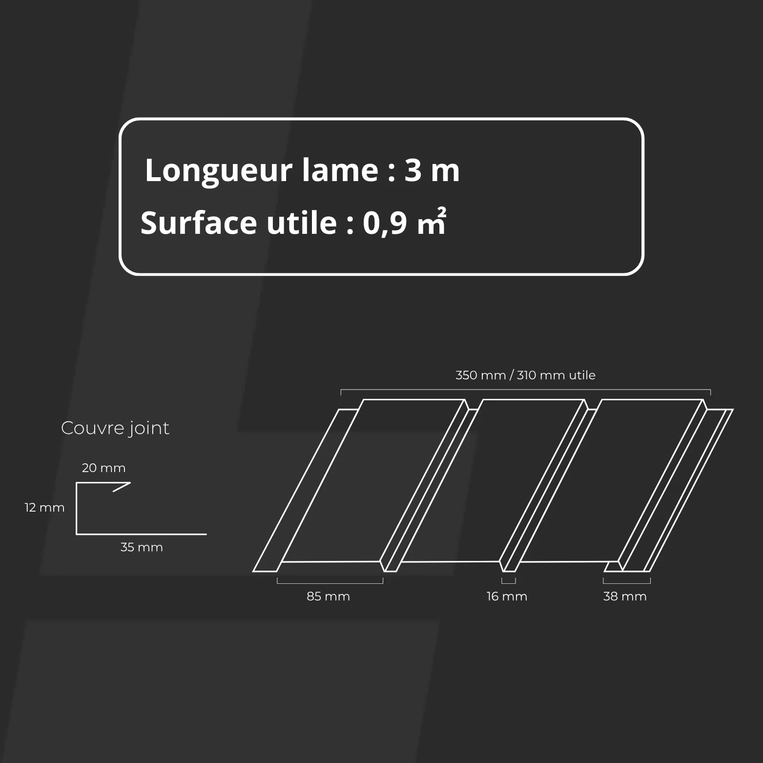 Lambris Aluminium – Image 3