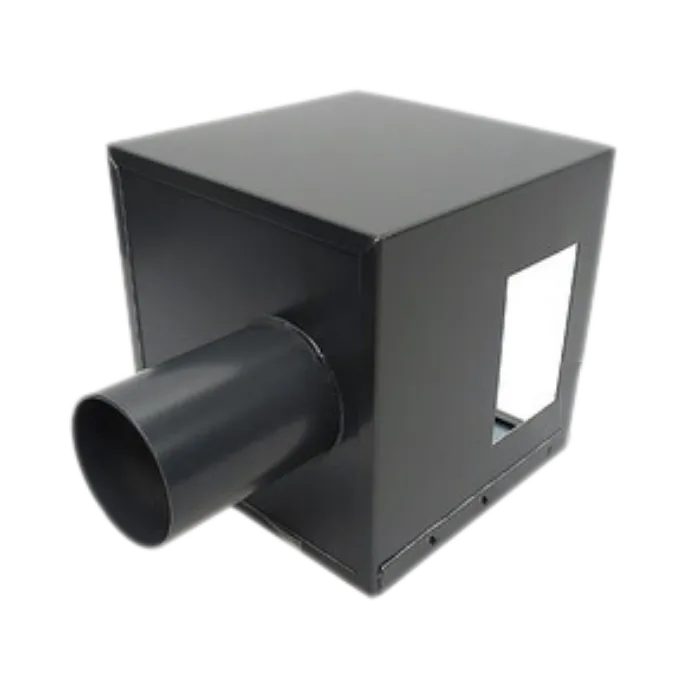 Boîte à eau aluminium 20 x 20 x 20 cm – naissance diamètre 80